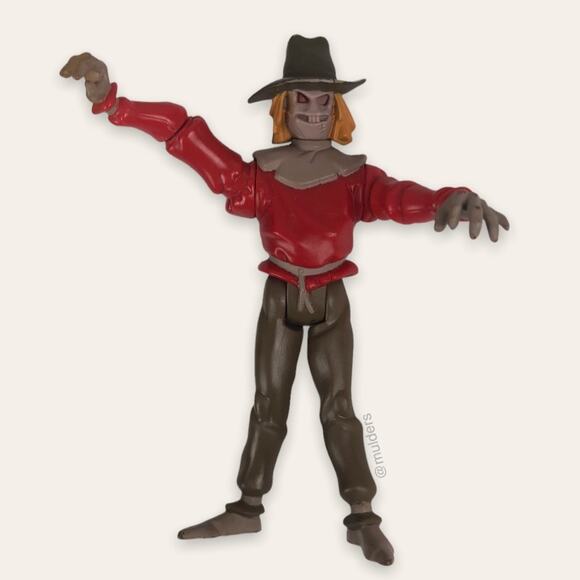 Vintage 1993 DC Comics Kenner Scarecrow from Batman Animated Series Loose Figure - Picture 1 of 6